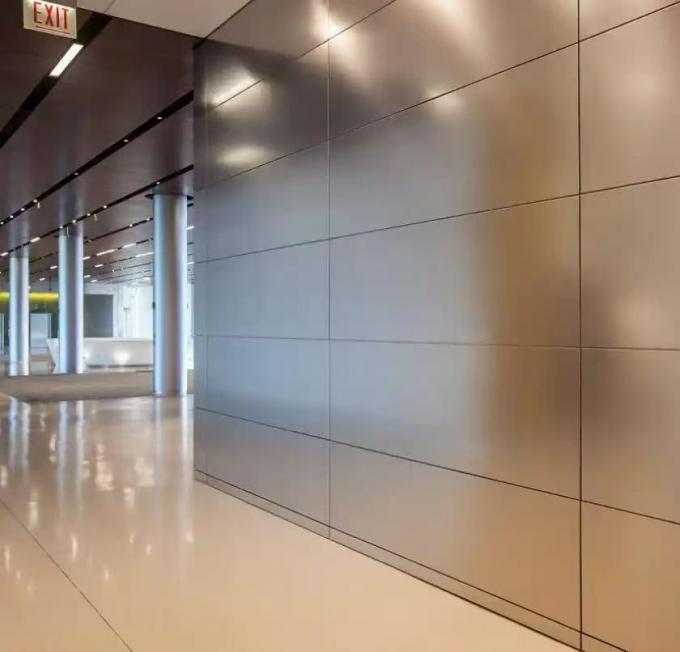 Panel de aluminio compuesto de color brillante de peso ligero ACP para uso en edificios e interiores 21