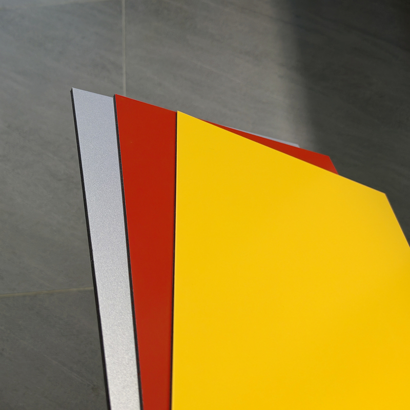 pared interior 1250m m decorativo del PE compuesto de aluminio del panel de 3m m Acm PVDF