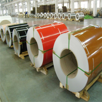 Fácil de limpiar y mantener bobina de aluminio prepintada para fachadas y paredes de edificios de bajo mantenimiento