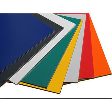 Panel compuesto de aluminio de alto brillo que protege su superficie con recubrimiento de nano-PVDF y pintura autolimpiante