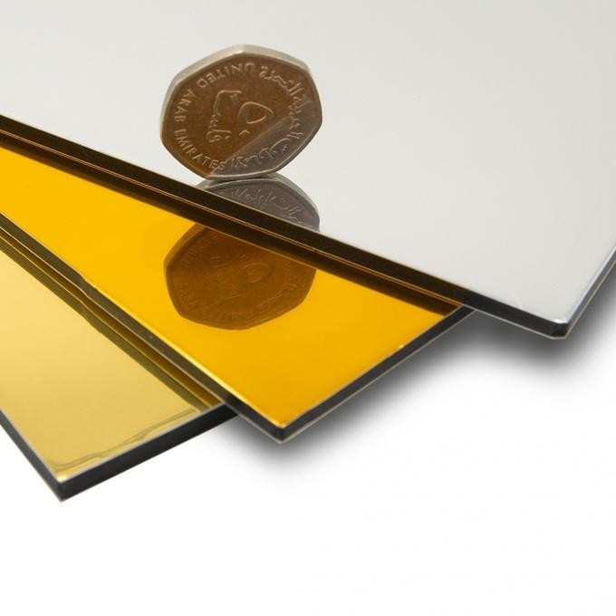 el panel compuesto de aluminio 6000m m del espejo superior de 1250m m para la decoración casera