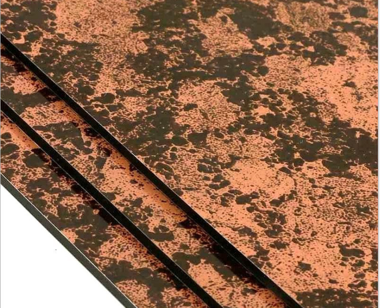 Panel compuesto de aluminio de mármol de alta dureza perfecto para decoraciones arquitectónicas