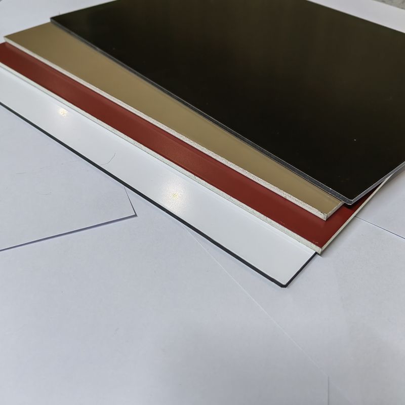 Panel compuesto de aluminio personalizado de fábrica 4x8 ft ACP/ACM Muestra gratuita 3mm 4mm para decoración de revestimiento de pared