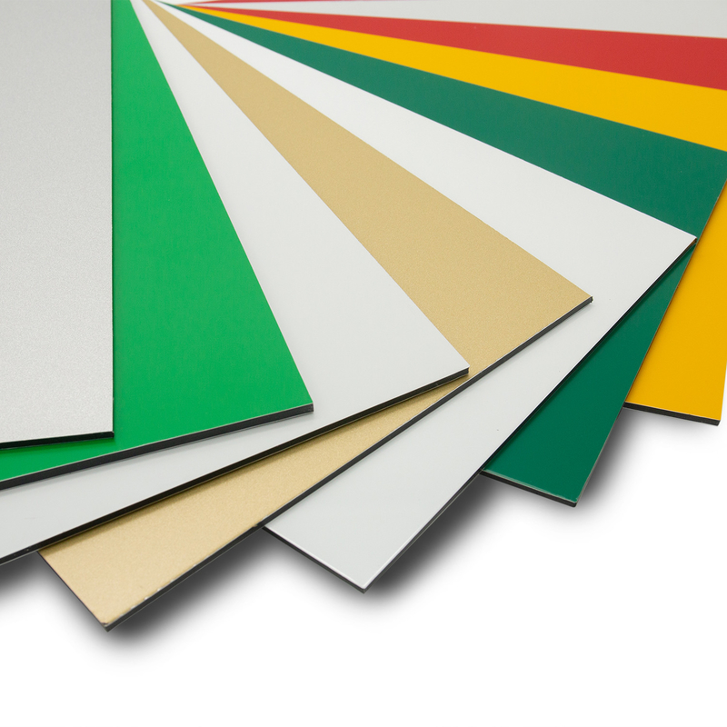 Revestimiento en PE/PVDF ACM 1220 mm de ancho para productos duraderos y de larga duración
