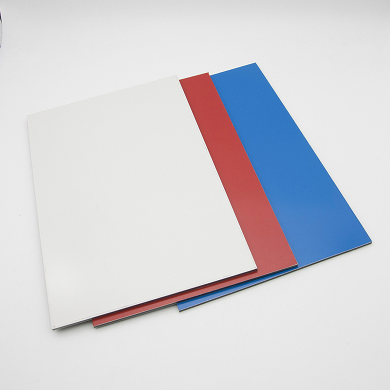 Panel de aluminio compuesto de núcleo de PE inquebrantable de 3 mm blanco brillante ACM ACP para materiales de construcción