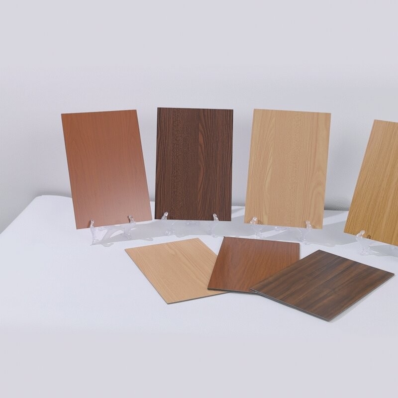 Tamaño personalizado ACP Alucobond dibujo Panel de aluminio compuesto para cortinas de paredes de paredes de refugio interior