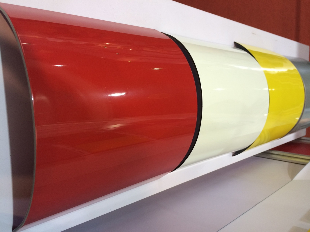 3050 mm de longitud panel de aluminio polivinilideno fluoruro cepillado para superficies lisas y duraderas