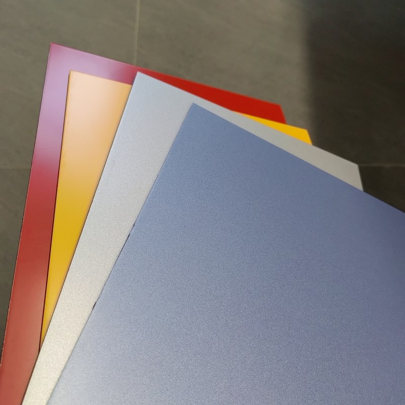 Tamaño personalizado ACP Alucobond dibujo Panel de aluminio compuesto para cortinas de paredes de paredes de refugio interior