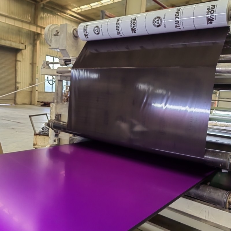 Tamaño personalizado ACP Alucobond dibujo Panel de aluminio compuesto para cortinas de paredes de paredes de refugio interior