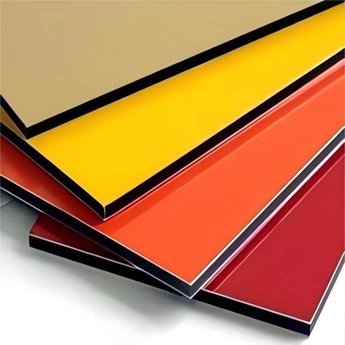 Panel de aluminio compuesto PVDF personalizable con una amplia gama de colores disponibles