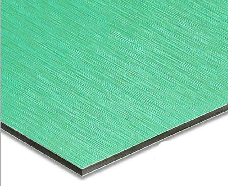 Embalaje seguro 3 mm de grano de mármol ACM / ACP PE PVDF recubrimiento, fácil limpieza y resistente a los arañazos para la cocina Backsplash en stock