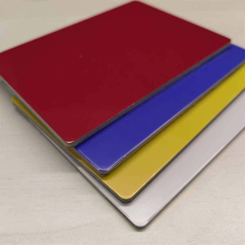1220*2440*4*0.21mm PVDF Panel de aluminio compuesto ACP / Acm Para paneles de pared y decoración exterior