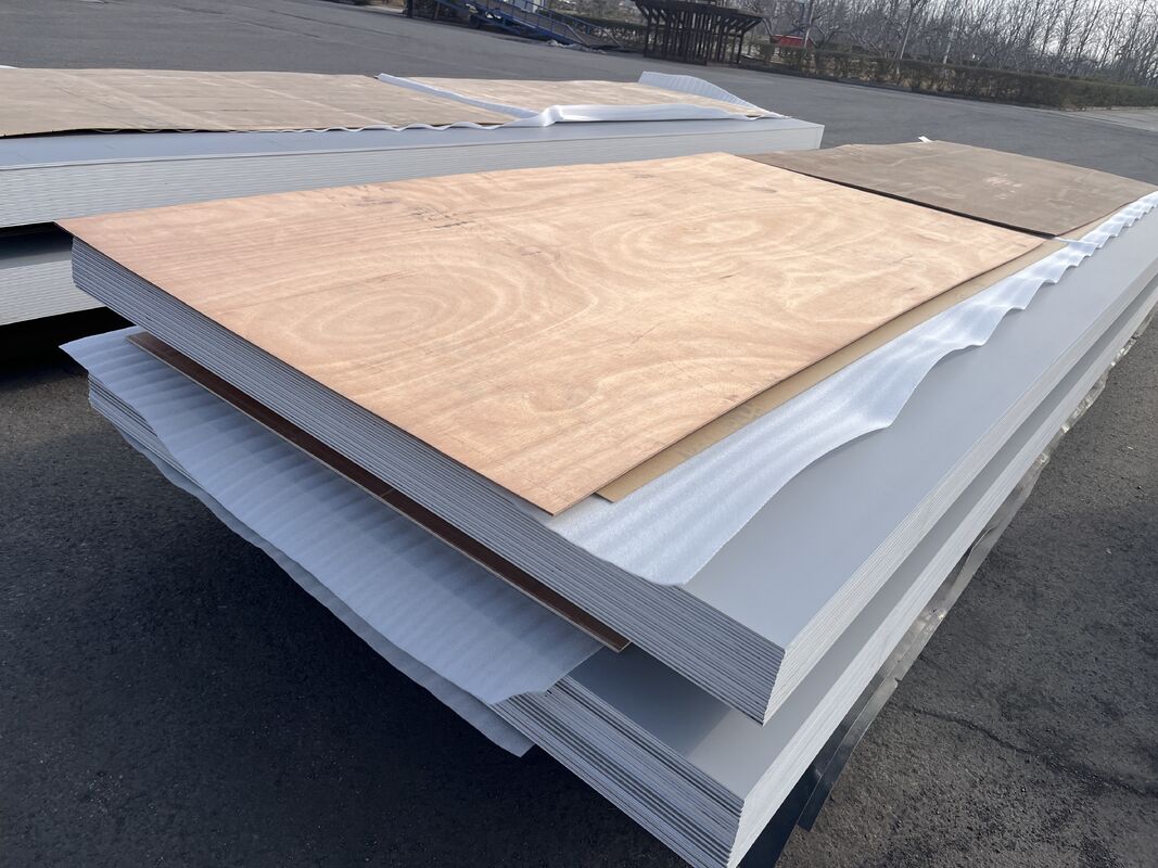 FR Clase A2 PVDF recubierto de ALUDONG Panel de aluminio compuesto a prueba de fuego espesor de 4 mm para edificios