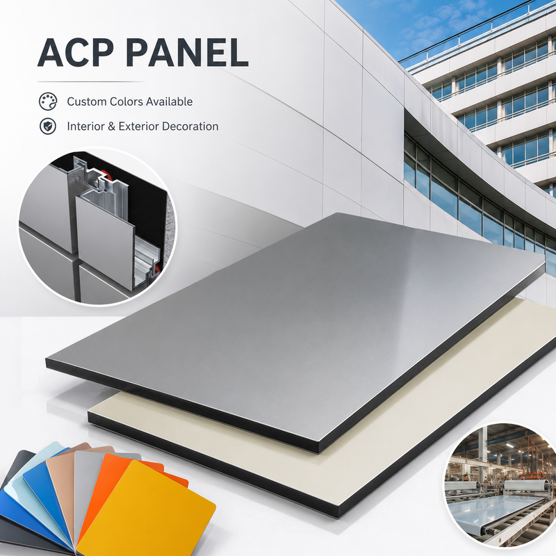 El panel compuesto de aluminio ignífugo ACM 4m m del estándar A2 de Alucobond, peso ligero para la pared de cortina