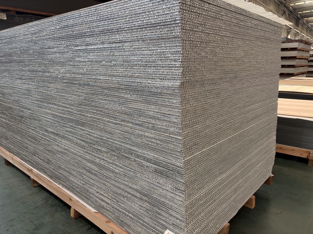 Panel de nido de abeja de aluminio para techos, cubiertas, revestimientos de paredes interiores y exteriores