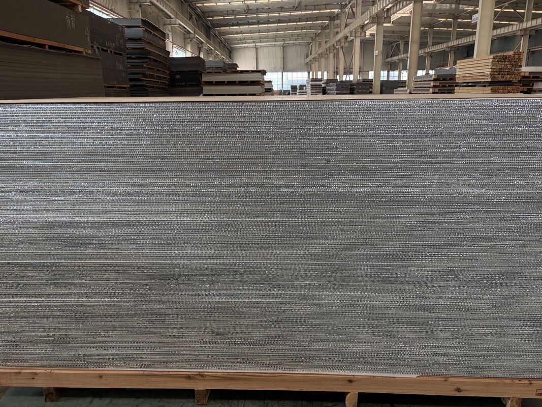 Panel de nido de abeja de aluminio para techos, cubiertas, revestimientos de paredes interiores y exteriores