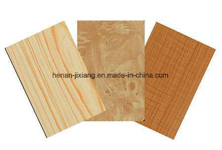 Fabrica OEM Grano de madera ACP 4mm, Revestimiento PVDF, Superficie anti-rasguños para revestimiento de paredes interiores exteriores Mejor vendedor