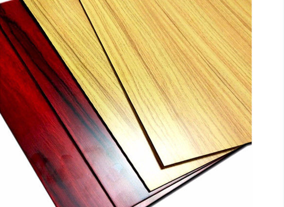 Panel compuesto de aluminio de película protectora OEM con acabado de superficie y fondo decorativo