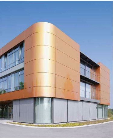 Proveedor OEM Panel de material compuesto de aluminio de alta calidad para ventanas de la pared de cortinas Panfletos de alojamiento en interiores
