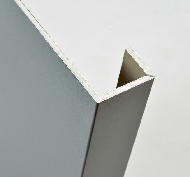 A2 B1 Panel de aluminio compuesto resistente al fuego 4 mm PE/PVDF recubierto de hoja ACP