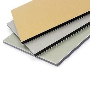 ISO 9001 Factory 4mm ACP Sheet PVDF Coating Económico y duradero para fachadas de edificios Envío rápido