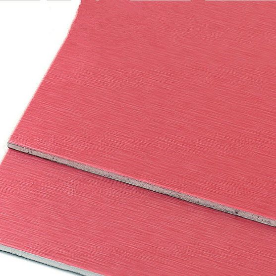 Tamaño personalizado ACP Alucobond dibujo Panel de aluminio compuesto para cortinas de paredes de paredes de refugio interior