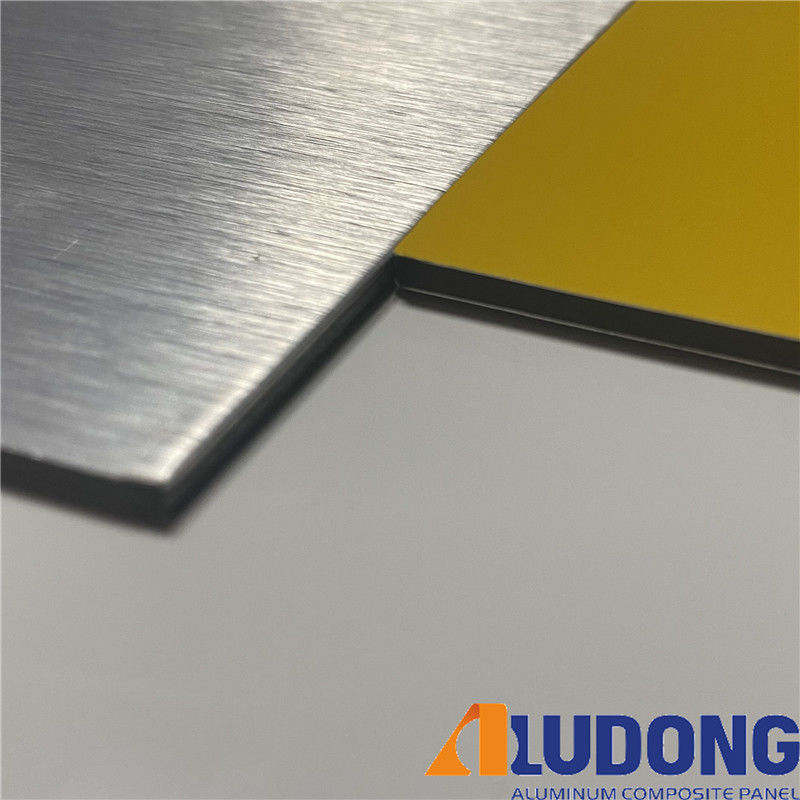 Precio de fábrica Panel de aluminio cepillado ACP / ACM 4x8 Ft, Nano Revestimiento, fácil instalación para la pared divisoria