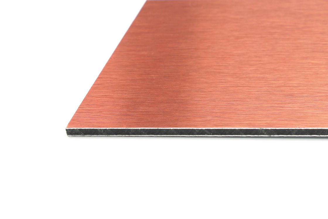 Panel compuesto de aluminio de alto brillo con revestimiento PVDF Protección definitiva para la superficie de su edificio