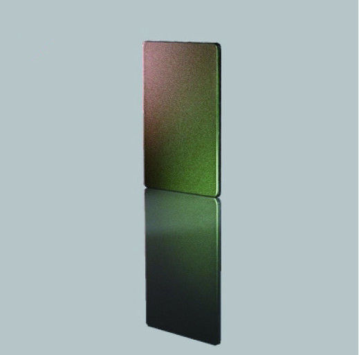 Panel compuesto de aluminio espejo probado por SGS de 1220 mm de ancho y 0,15 mm de espesor de aluminio