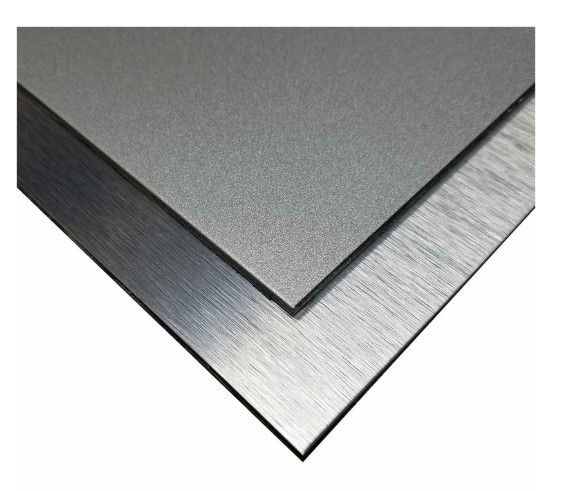 Embalaje seguro anodizado cepillado ACP/ACM 4 mm, aislamiento térmico y ignífugo para la casa de contenedores Envío rápido