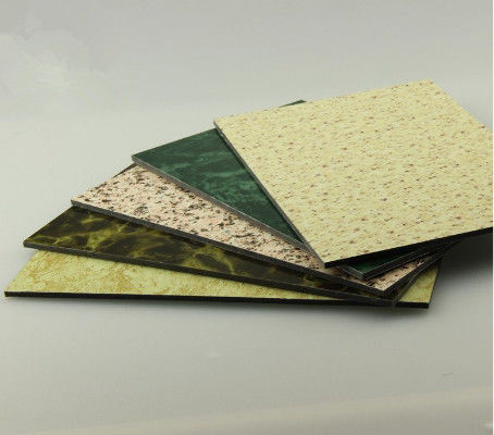 Los paneles de aluminio de mármol irrompibles de Acm del espejo para la decoración interior 6m m