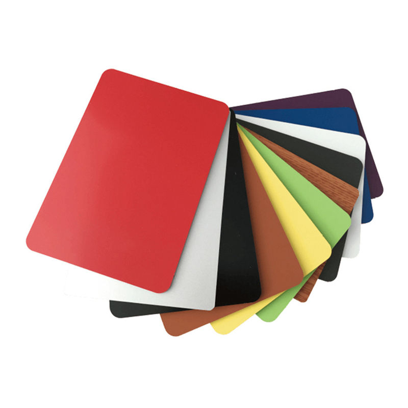 El compuesto de aluminio revestido del panel PE PVDF del superventas ACP artesona el material de construcción de 4x8 pies para la decoración de la pared interior y exterior