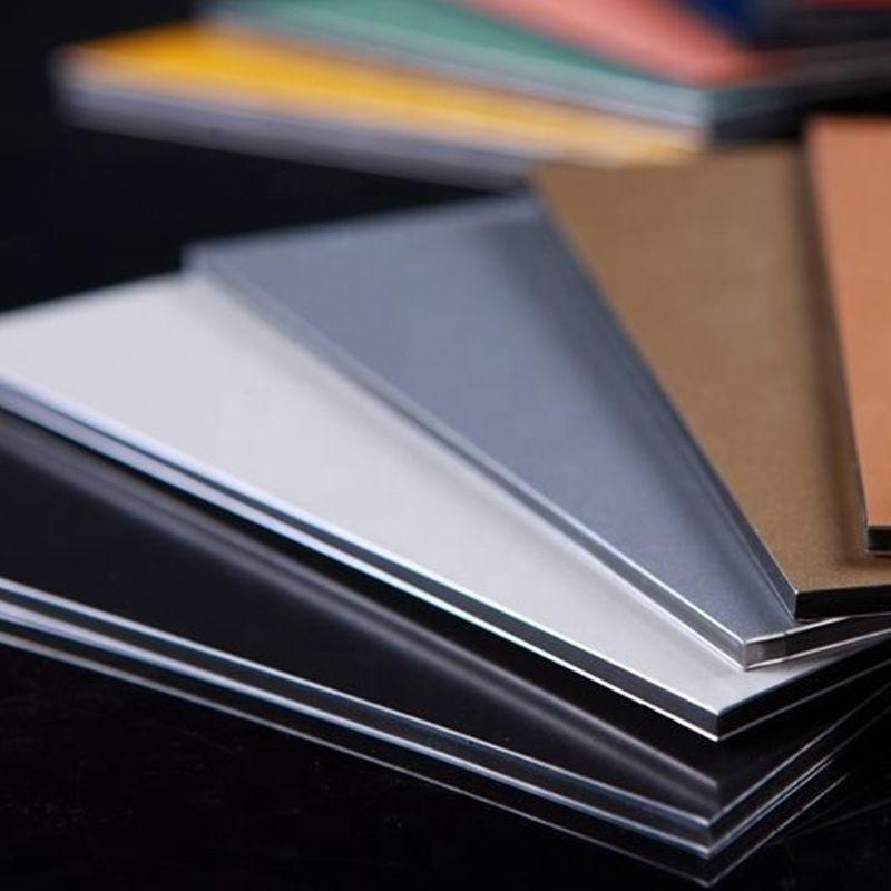 El compuesto de aluminio revestido del panel PE PVDF del superventas ACP artesona el material de construcción de 4x8 pies para la decoración de la pared interior y exterior
