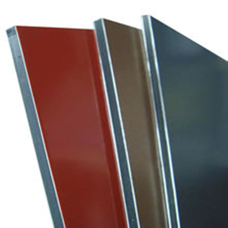 Espejo ACP Panel compuesto de aluminio de dibujo de alucobond para revestimiento de cartelería Decoración interior