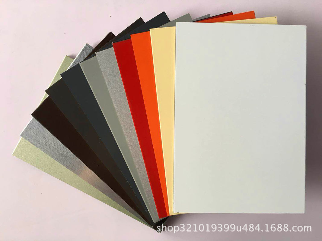 Publicidad Fascia 1250mm 1500mm PVDF ACP Alucobond dibujo Panel compuesto de aluminio para ventanas de la pared de cortina refugio interior