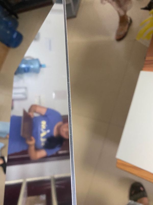 El espejo de plata del espejo del oro coloreó el panel compuesto de aluminio 3m m 4m m ACP