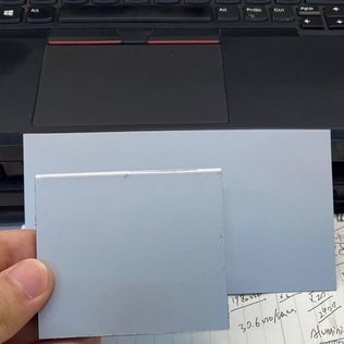 Panel de aluminio a prueba de fuego resistente a impactos / intemperie Varios colores grado A