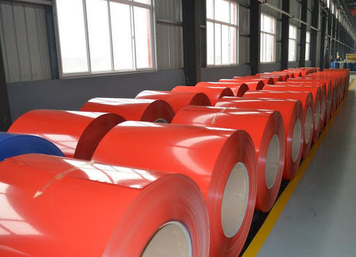 El color prepintado cubrió la identificación de aluminio 405 505 de las bobinas de las capas nanas del poliéster PVDF