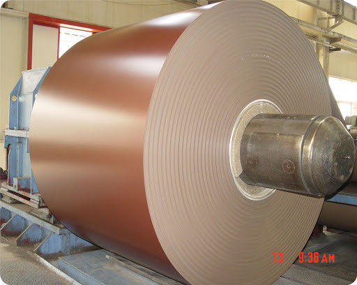 PE/PVDF que cubre final de aluminio prepintado de la cartilla del molino de la bobina ACP Front Coil Or Back Coil