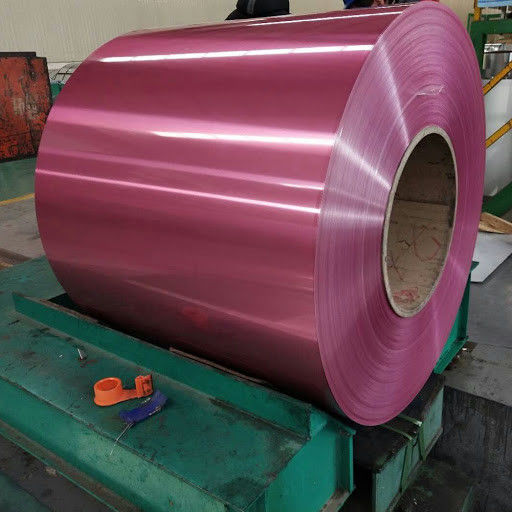 PE/PVDF que cubre final de aluminio prepintado de la cartilla del molino de la bobina ACP Front Coil Or Back Coil