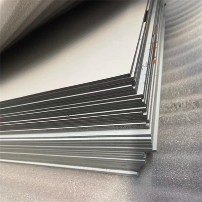 Espejo Panel compuesto de aluminio PE PVDF Revestimiento 0.3mm Aluminio Plata Cobre Oro