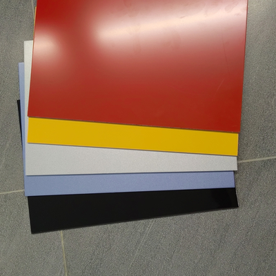 El panel compuesto de aluminio de 1220*2440*3 PE para la decoración interior ZWM-87 de la señalización