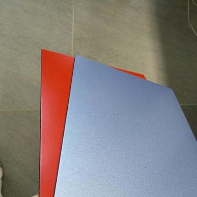 El panel compuesto de aluminio del color metálico para la decoración ZWM - 88 de la pared de cortina