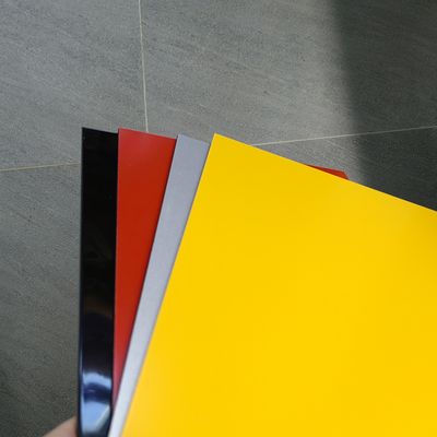 El panel compuesto de aluminio 1220*2440*3m m del lustre PE para la decoración interior