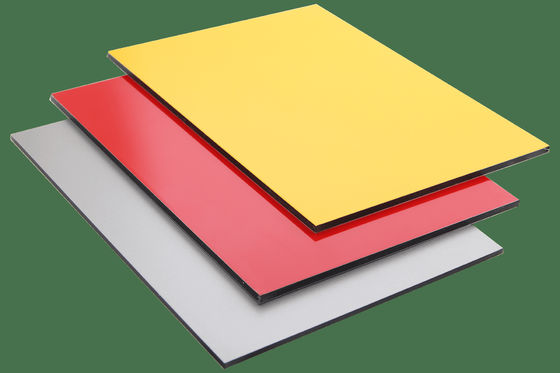 Panel compuesto de aluminio FEVE de alto brillo con colores vivos y brillantes
