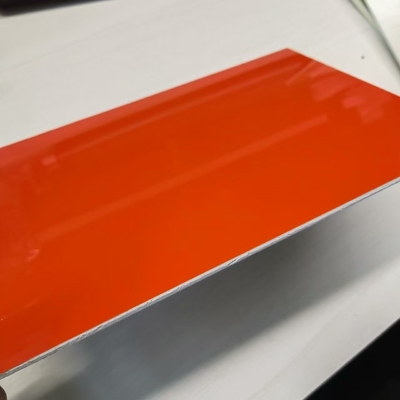 Material de construcción decorativo B1 Revestimiento de pared ACP a prueba de fuego Panel compuesto de aluminio de 4 mm