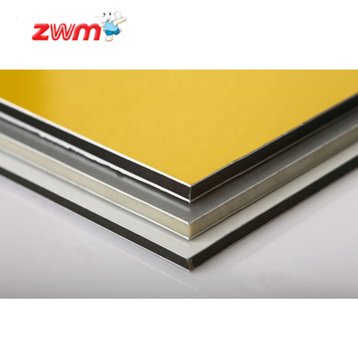Panel compuesto de aluminio PE Una amplia gama de anchos para diferentes especificaciones de diseño