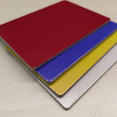 1220*2440*4*0.21mm PVDF Panel de aluminio compuesto ACP / Acm Para paneles de pared y decoración exterior