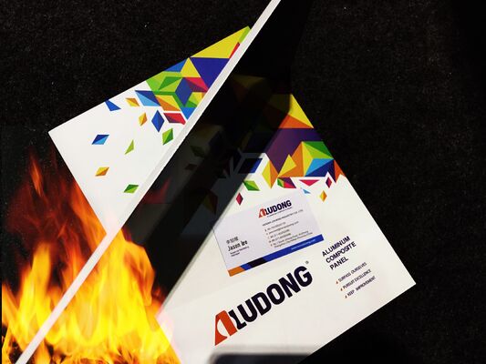 FR B1 Calidad de resistencia al fuego ACP ACM ALUCOBOND para edificios, paredes exteriores e interiores