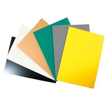 Panel de plástico de aluminio con estricto control de calidad, aislamiento térmico resistente a los rayos UV recubierto de PE PVDF de 4x8 pies para pared de restaurante, gran oferta